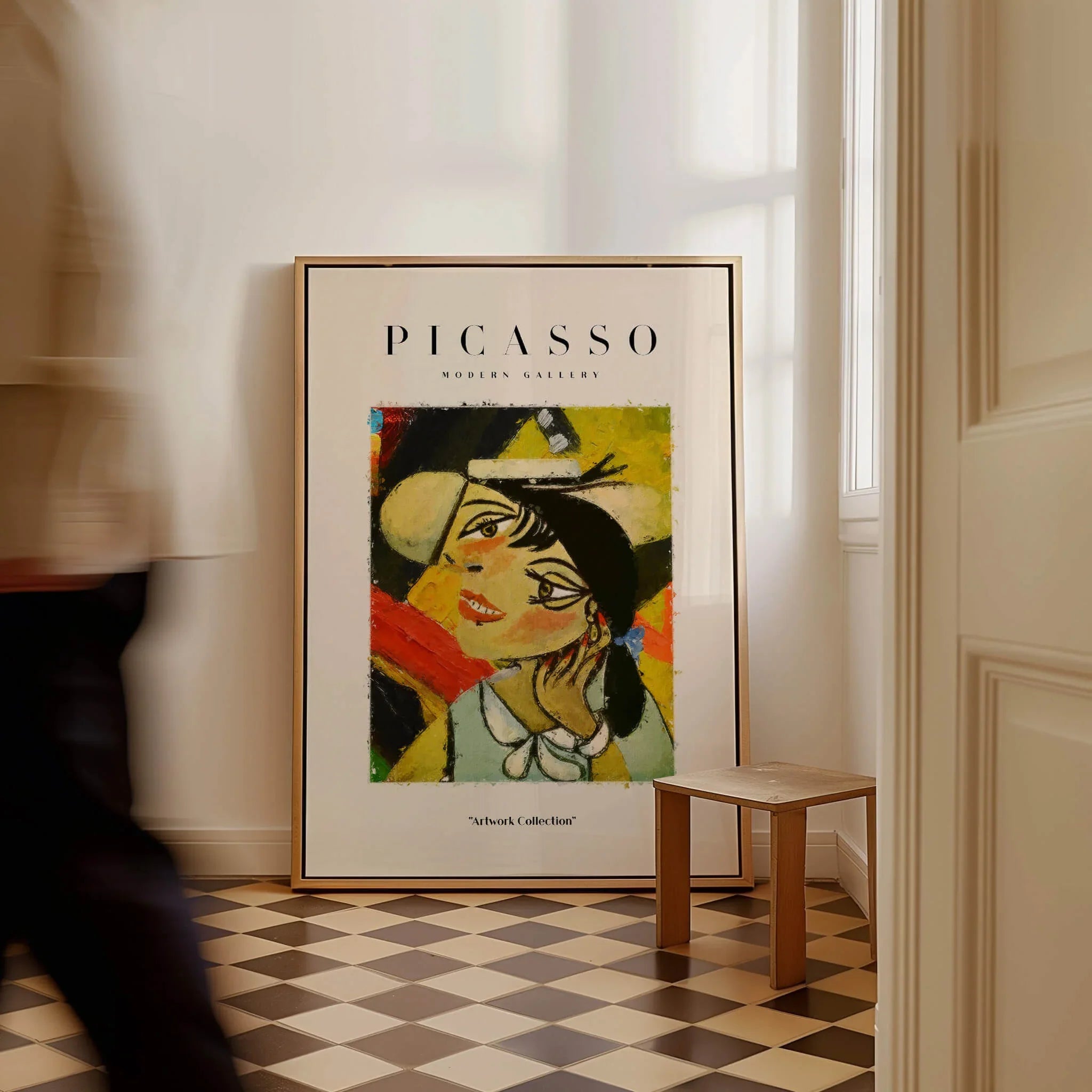 Picasso Smiling Woman Abstract Poster - Modern Art – This Art World