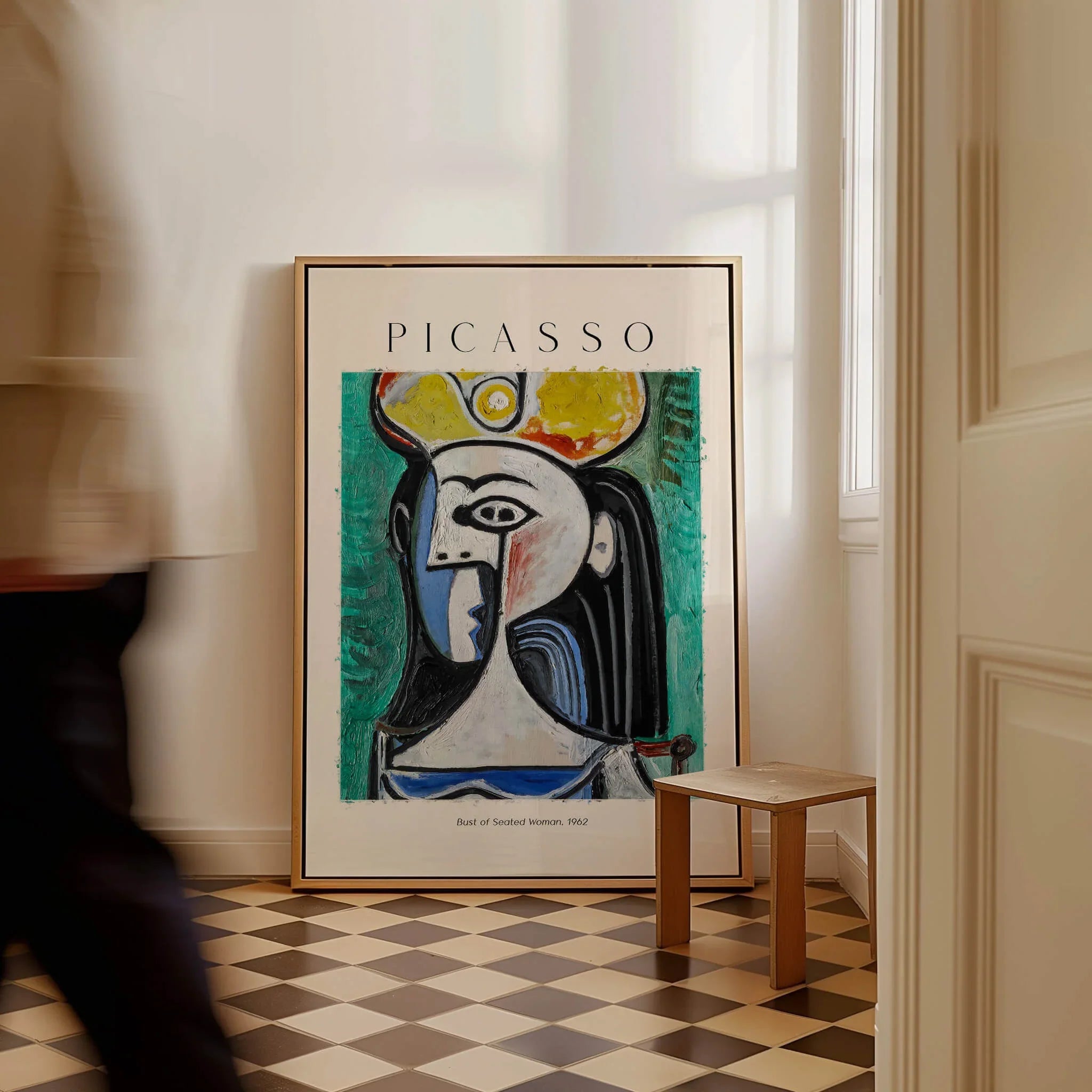 Picasso Bust Seated Woman 1962 Art Print Poster – This Art World