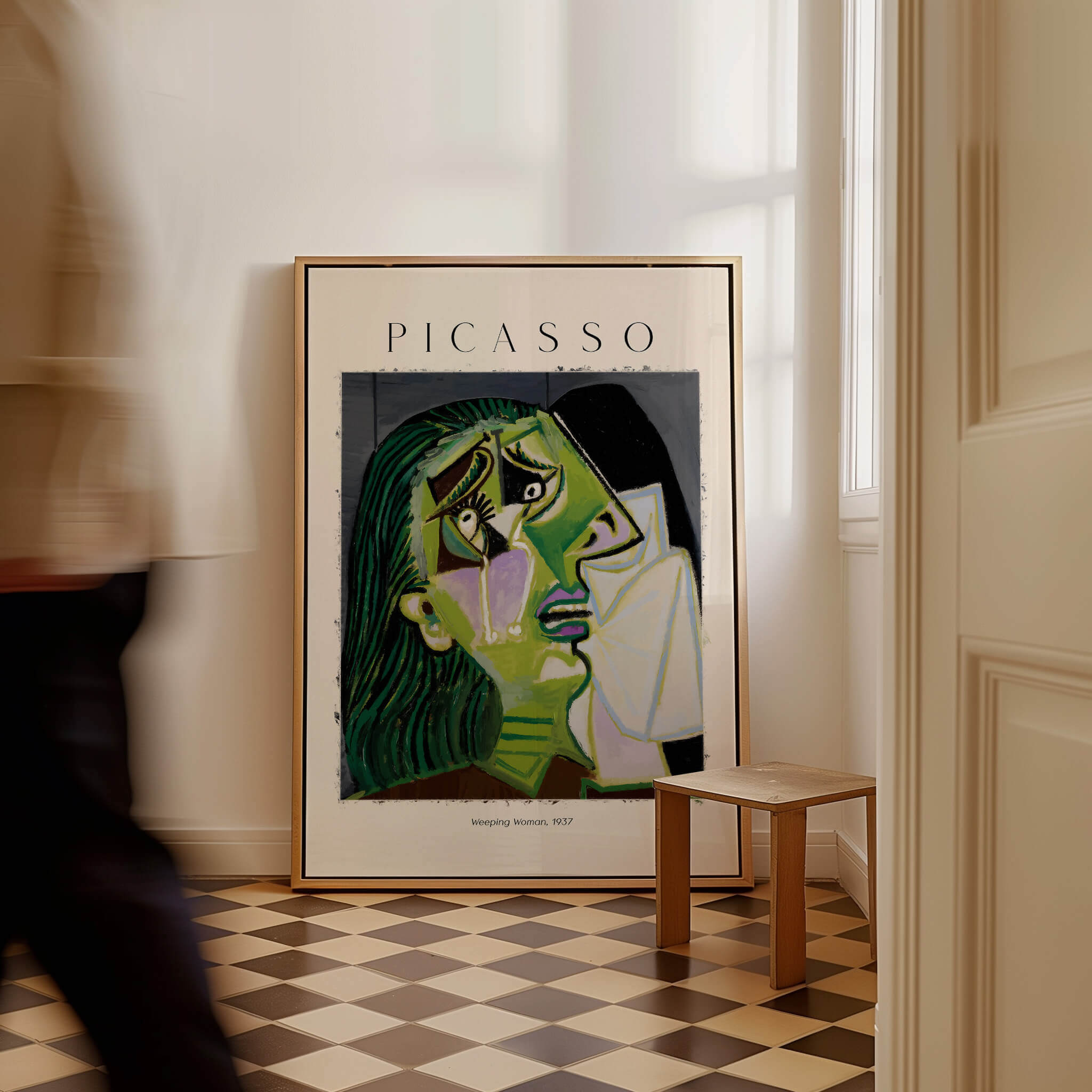 Picasso Weeping Woman Art Print - Cubist Portrait Poster – This