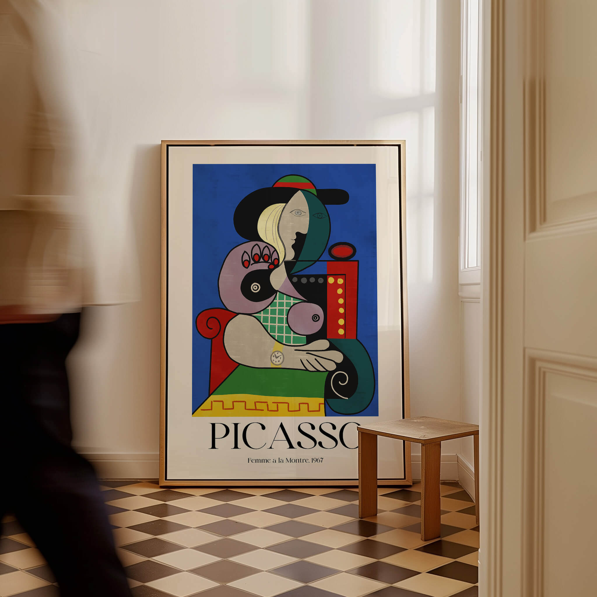 Picasso Femme a la Montre 1967 Art Print - Cubist Poster – This