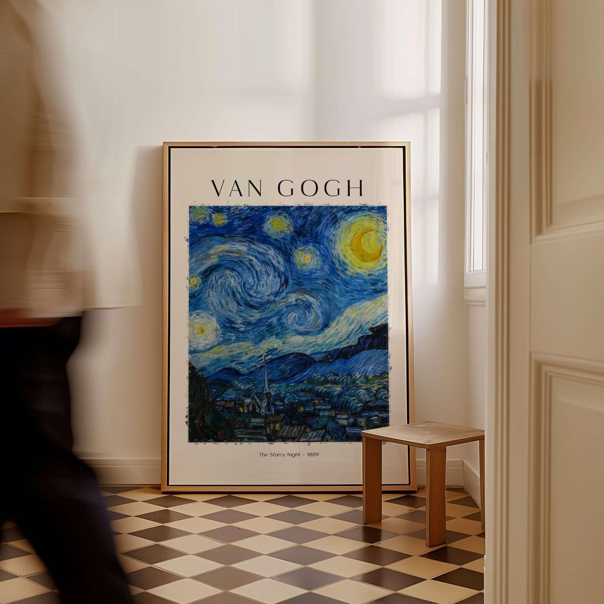 Starry Night Print by Van Gogh | Iconic Art Poster – This Art World