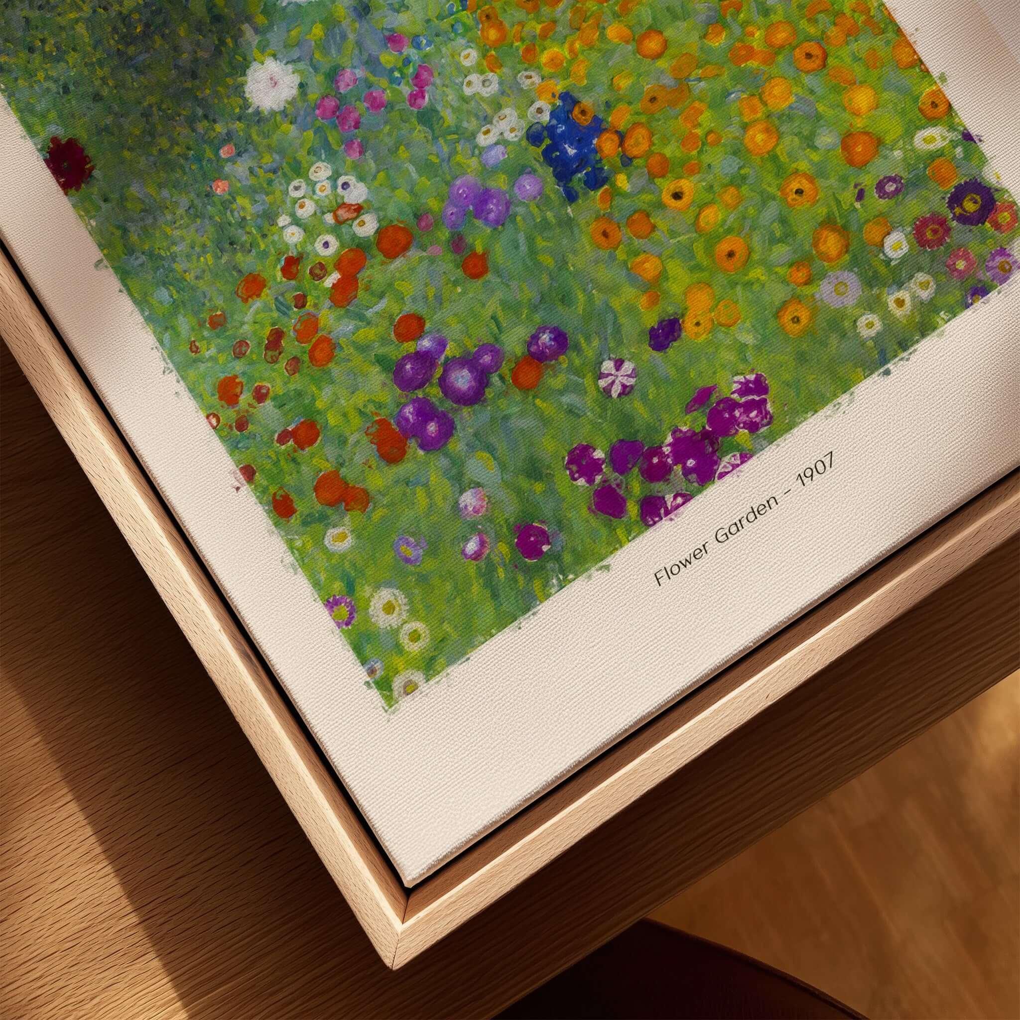 Gustav Klimt Flower Garden Art Print Poster 1907 – This Art World