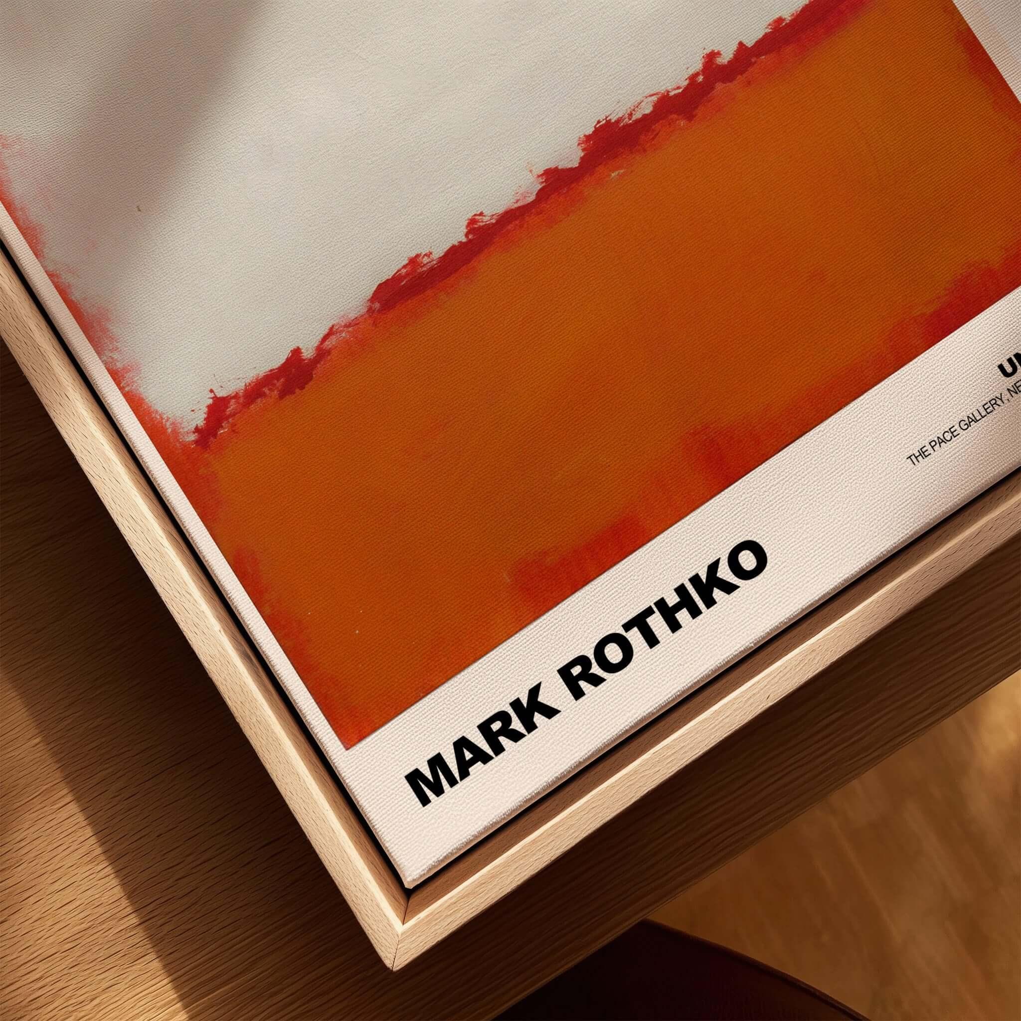 Mark Rothko Untitled 1969 Abstract Expressionism Poster – This Art