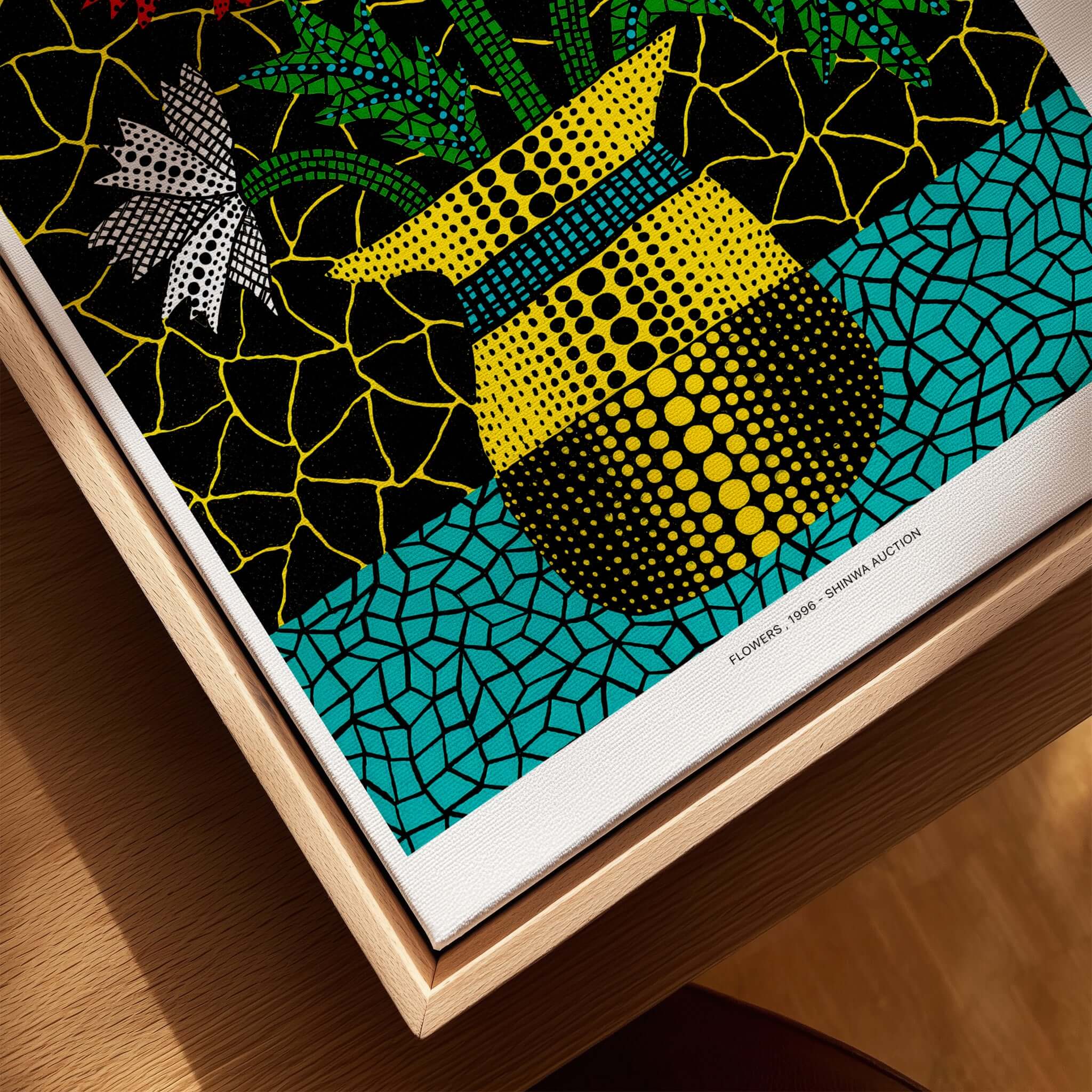 Yayoi Kusama Flowers Vase 1996 Art Print Poster – This Art World