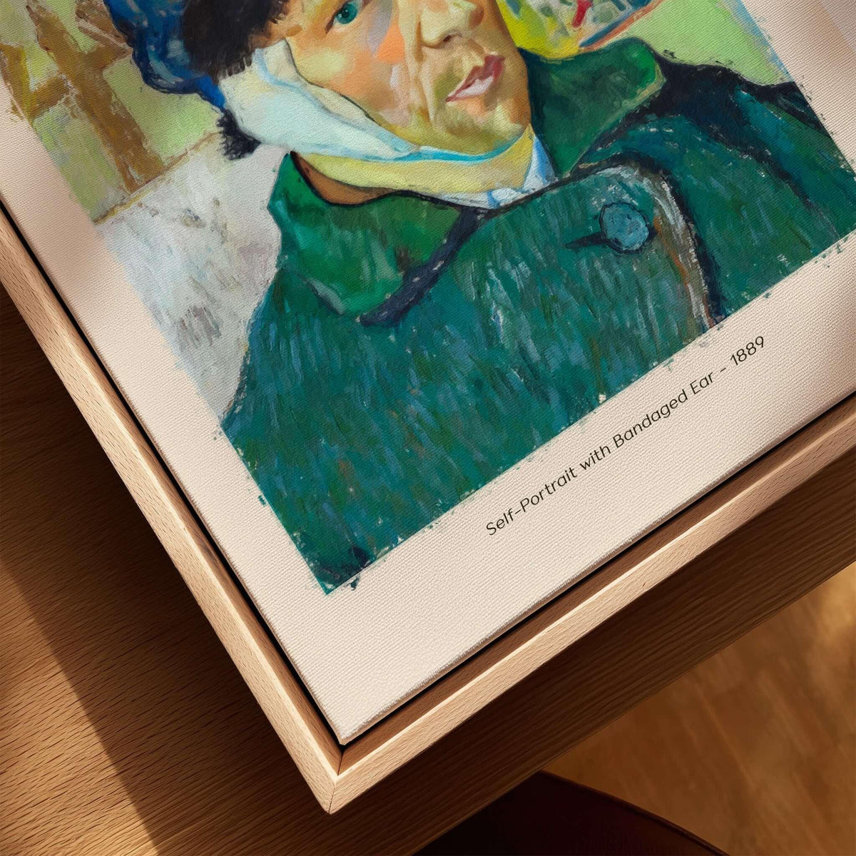 Vincent van Gogh Self Portrait Bandaged Ear 1889 Famous Art Print Poster Wall Decor