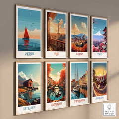 Lake Erie Travel Print-This Art World