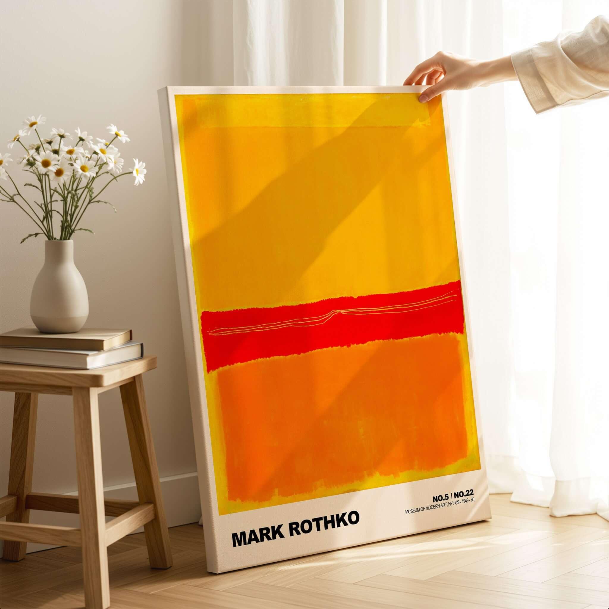 Mark Rothko No 5 No 22 Abstract Print Art Poster – This Art World