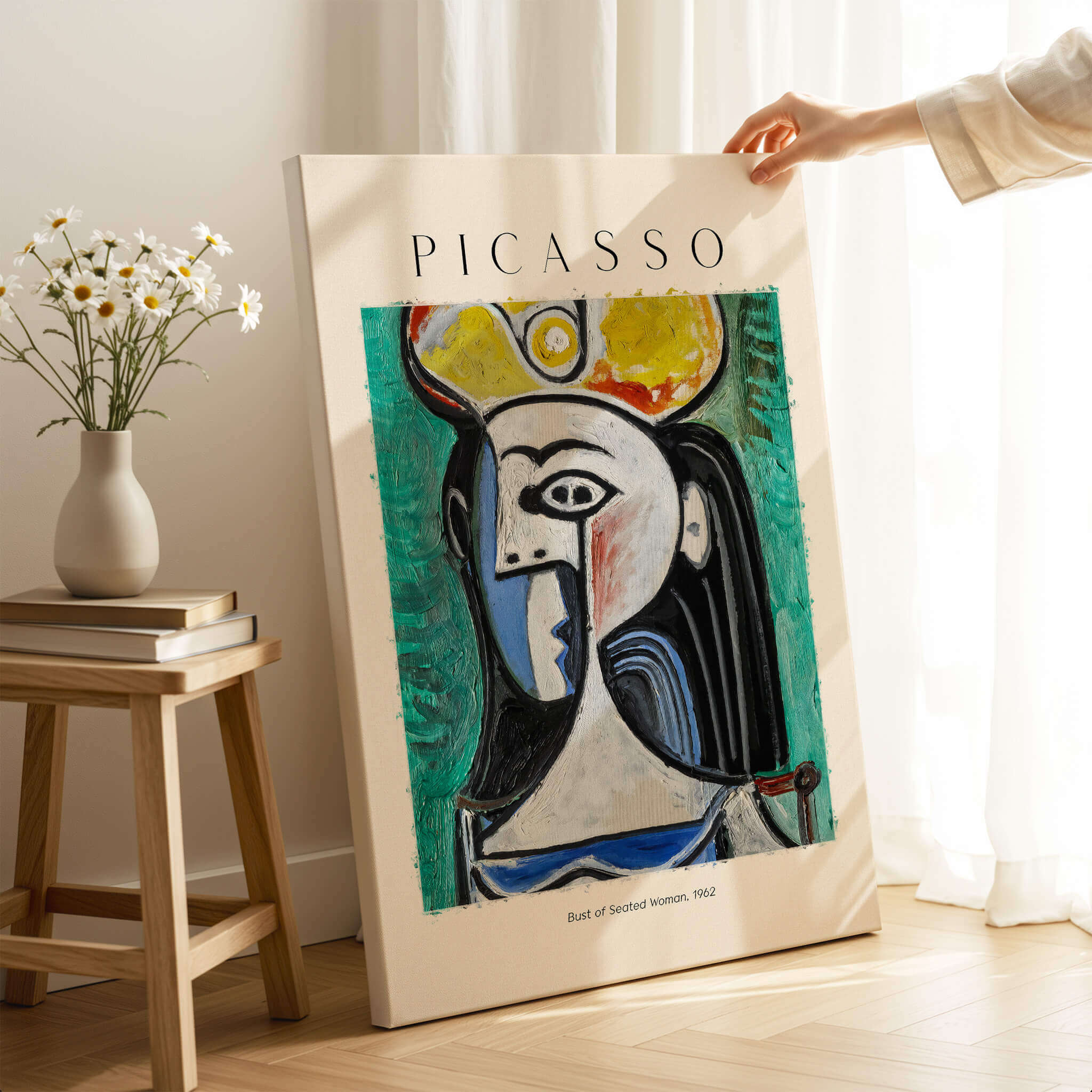 Picasso Bust Seated Woman 1962 Art Print Poster – This Art World