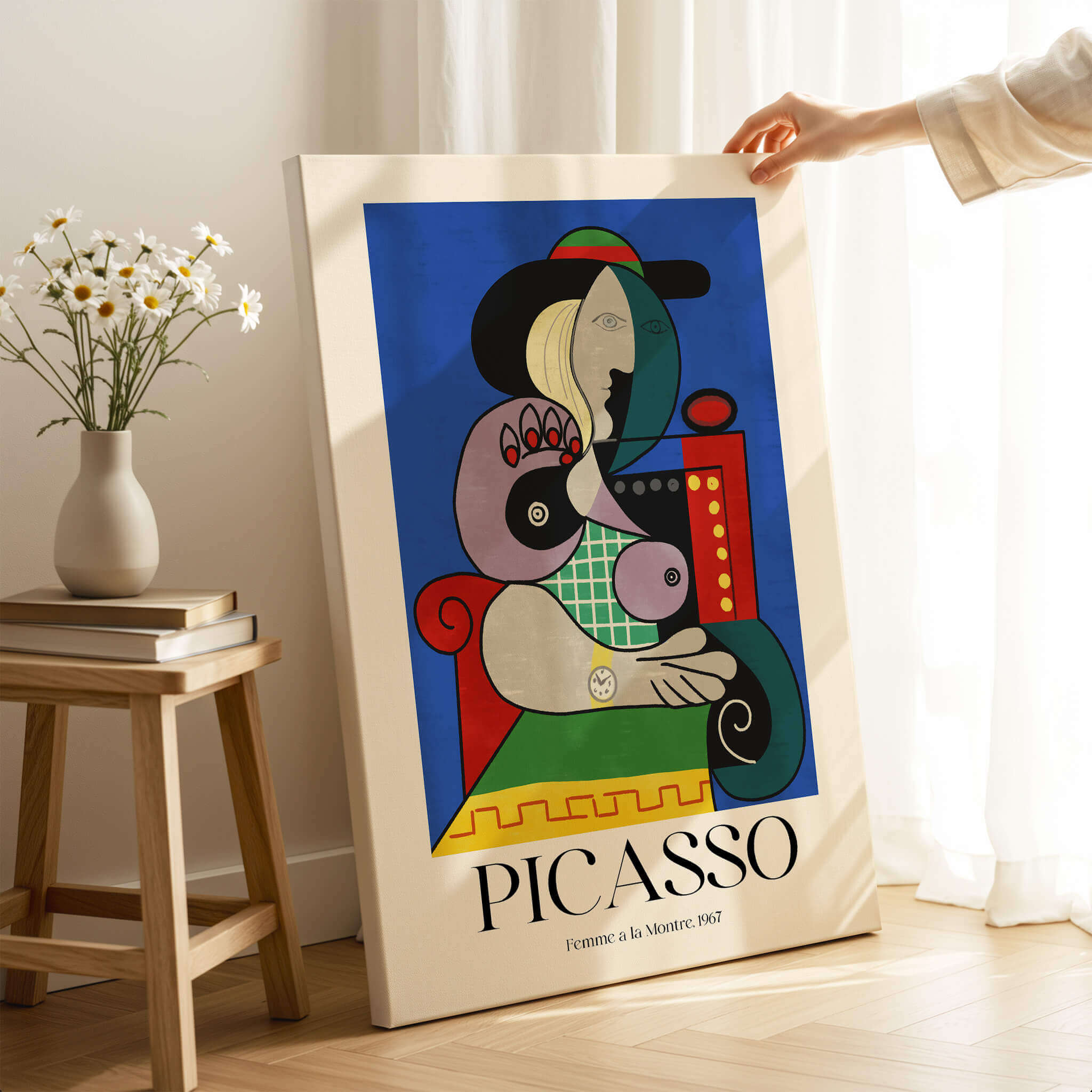 Picasso Femme a la Montre 1967 Art Print - Cubist Poster – This
