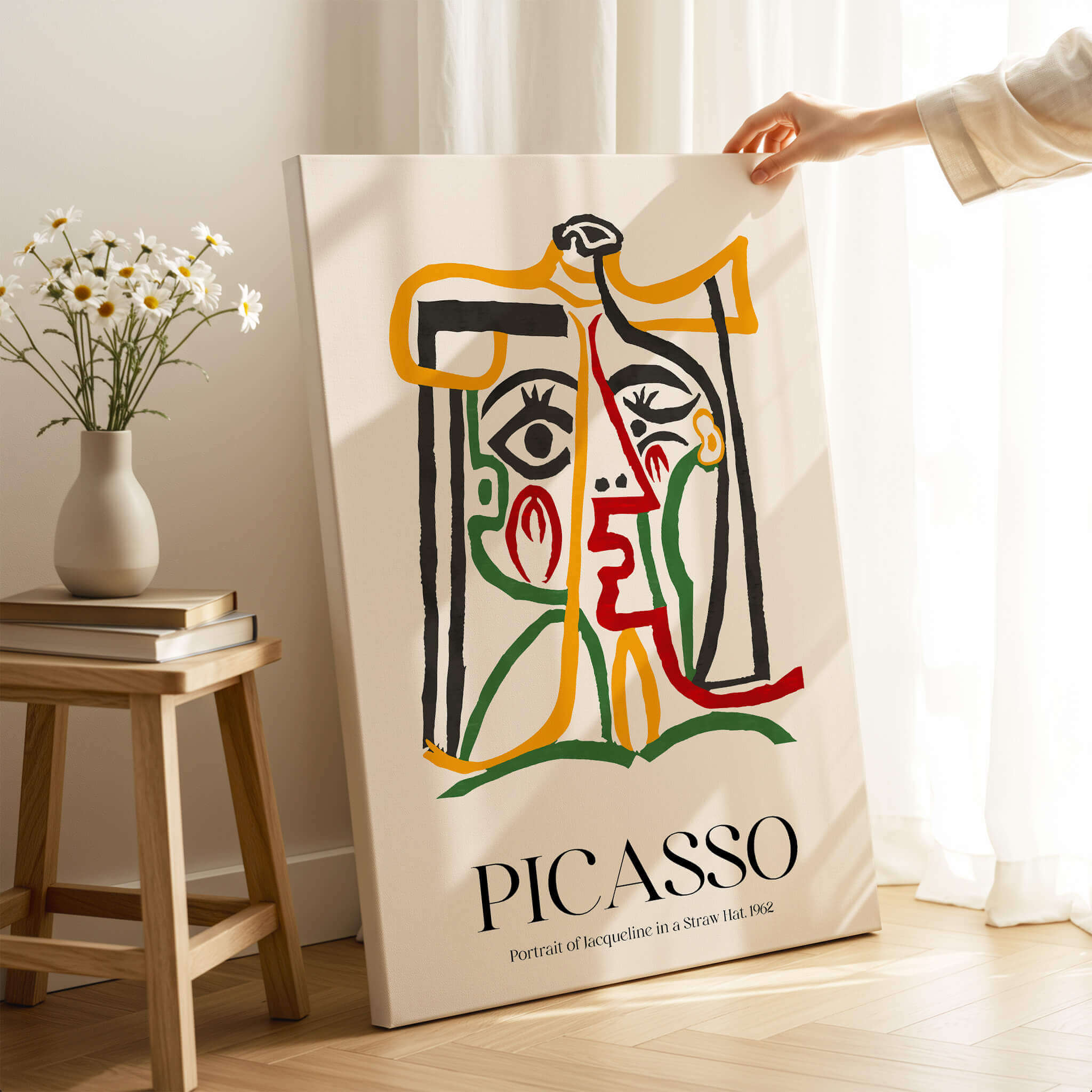 Picasso Jacqueline Straw Hat 1962 Art Print Poster – This Art World