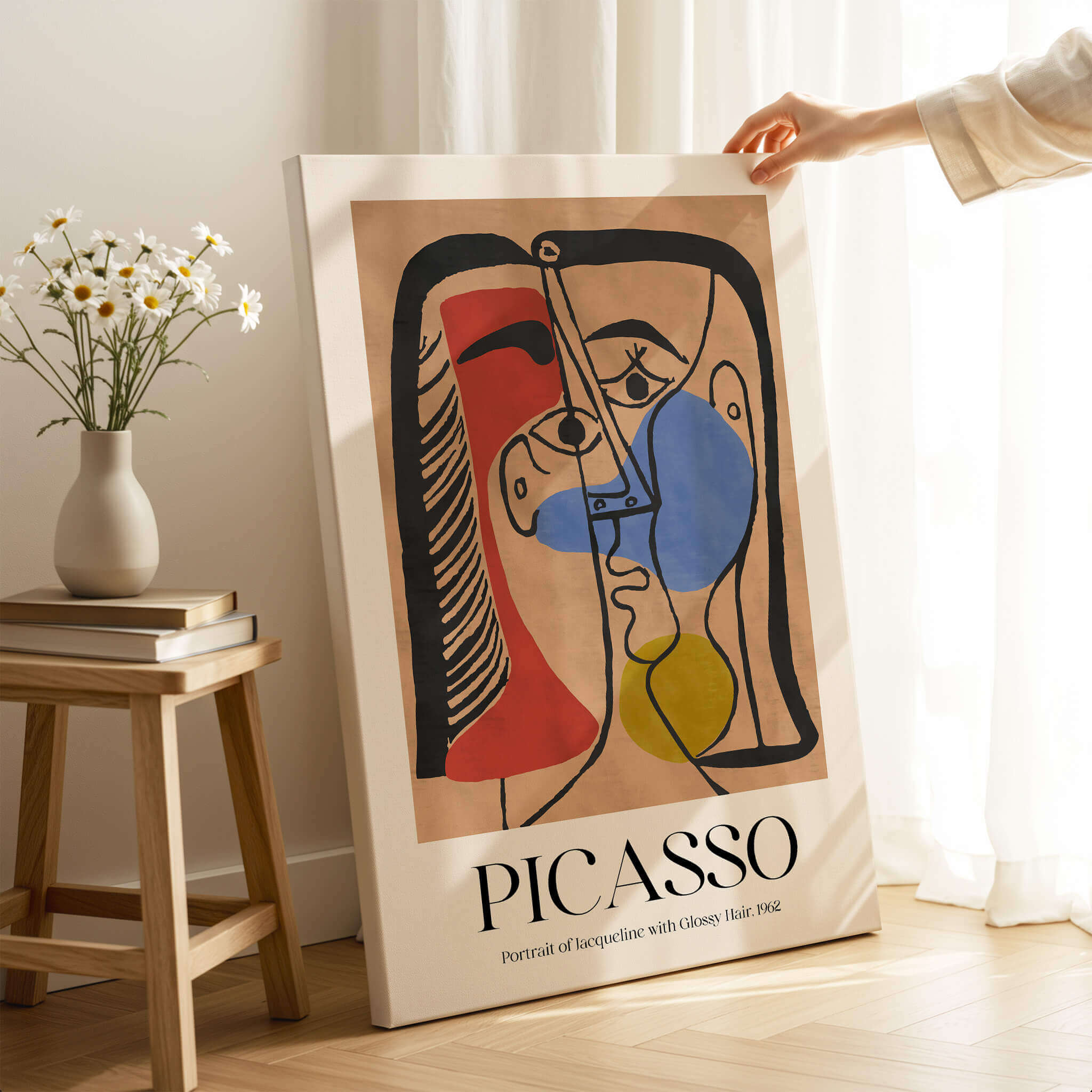 Picasso Portrait Jacqueline Glossy Hair 1962 Art Print – This Art