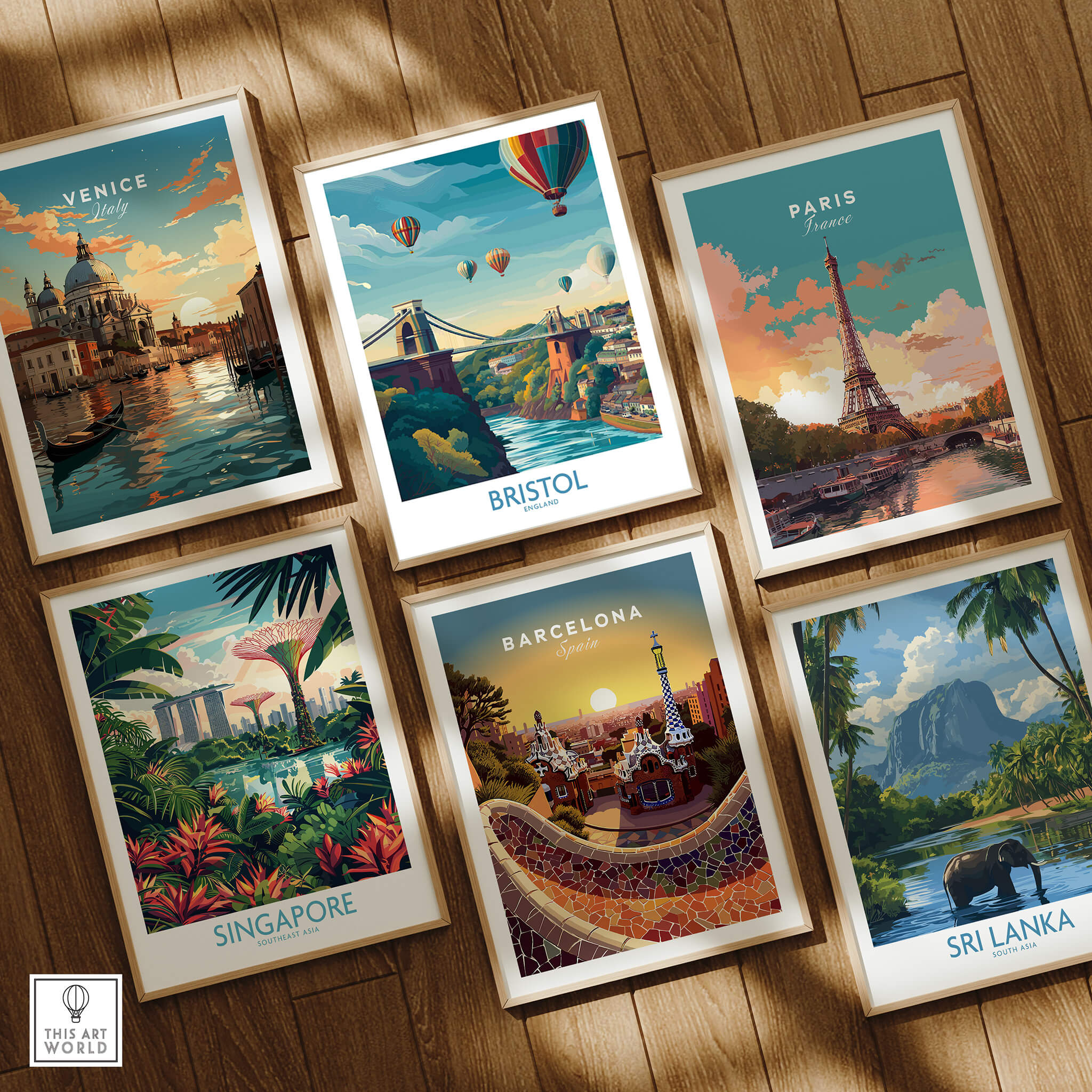 Bristol Canvas Print - Wall Art Poster featuring vibrant cityscapes and iconic landmarks.