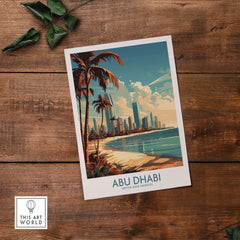 Abu Dhabi Poster
