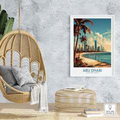 Abu Dhabi Poster