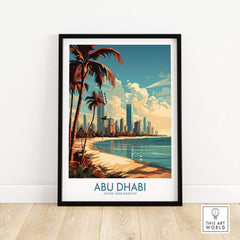 Abu Dhabi Poster