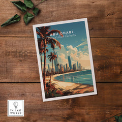 Abu Dhabi Print