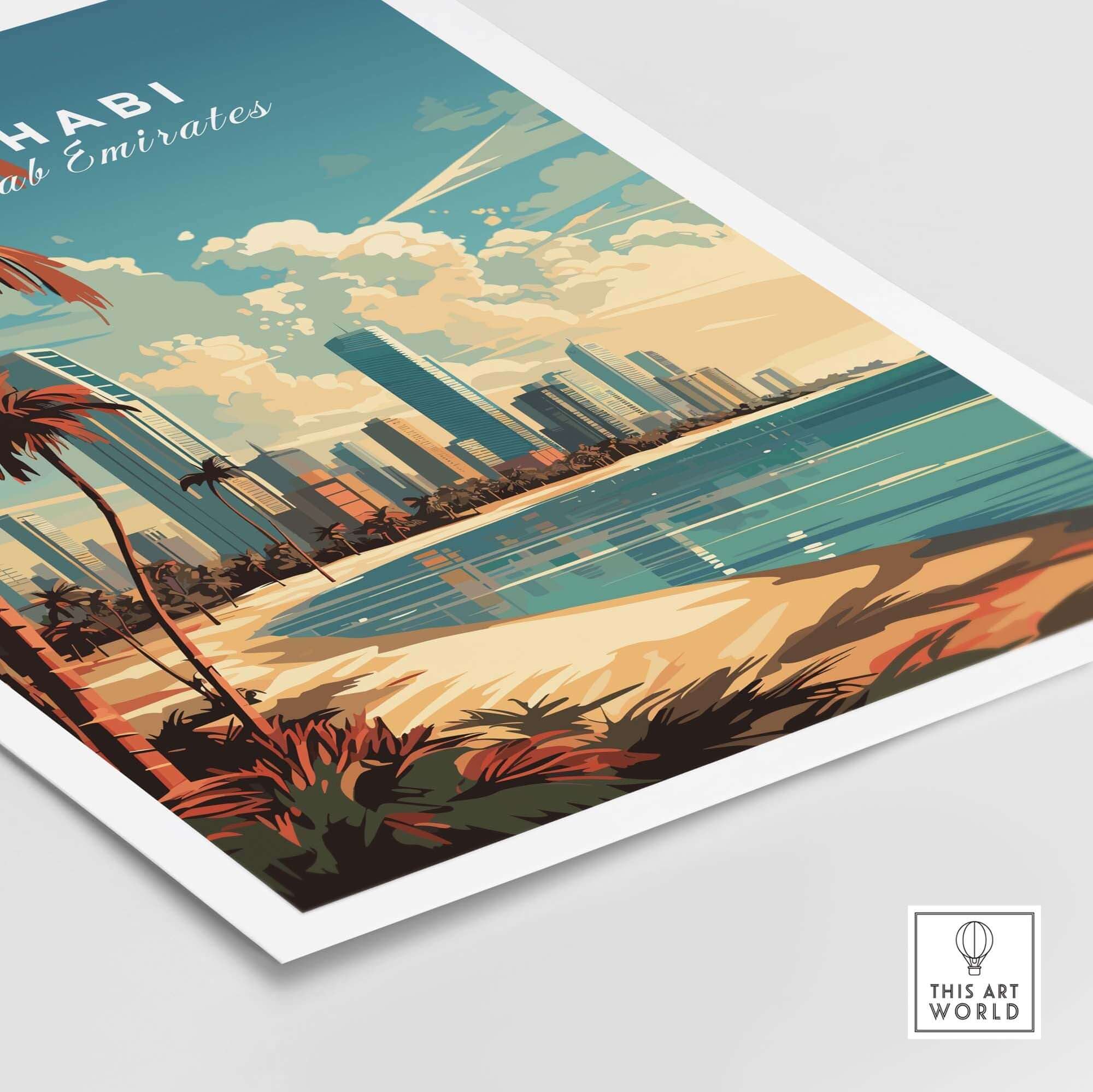 Abu Dhabi Print