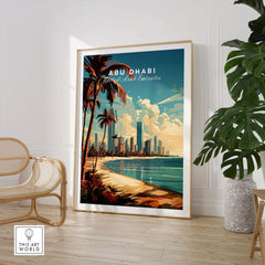 Abu Dhabi Print