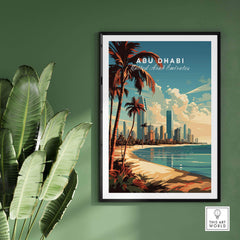 Abu Dhabi Print