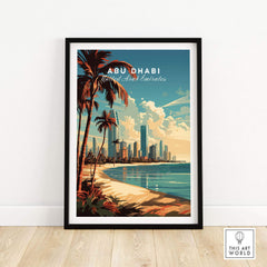 Abu Dhabi Print