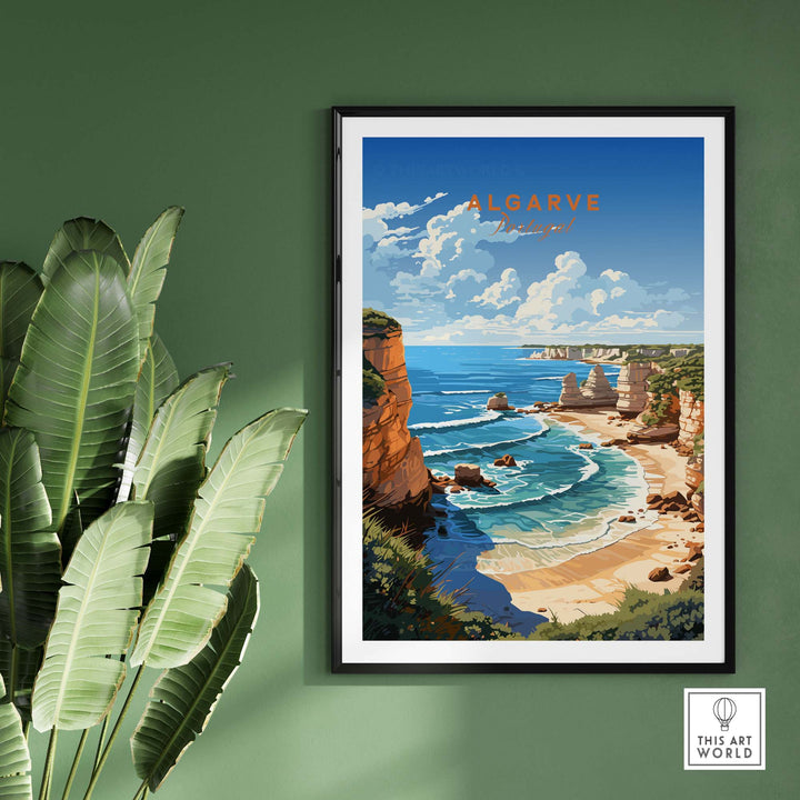 Algarve Poster Beach Print