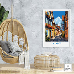 Alsace France Print