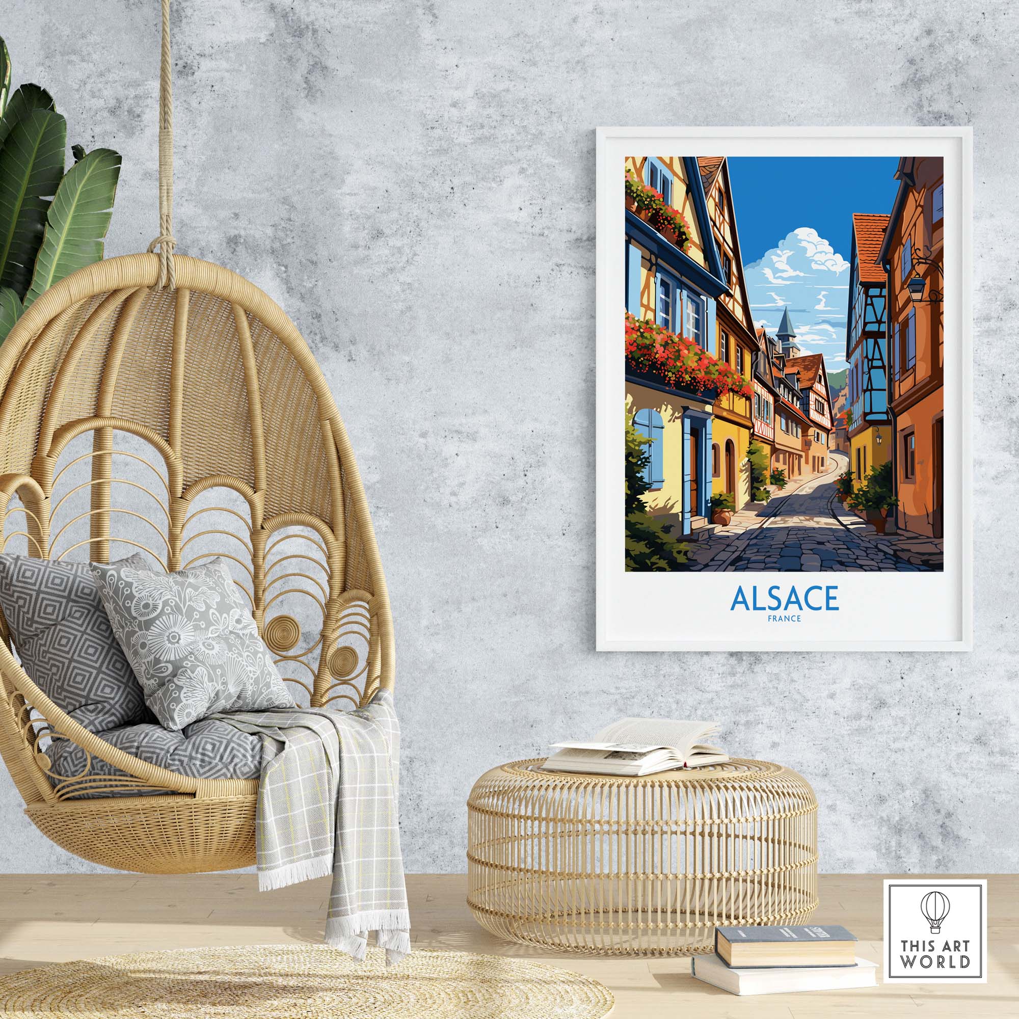 Alsace France Print