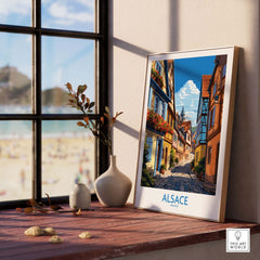 Alsace France Print
