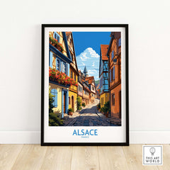 Alsace France Print