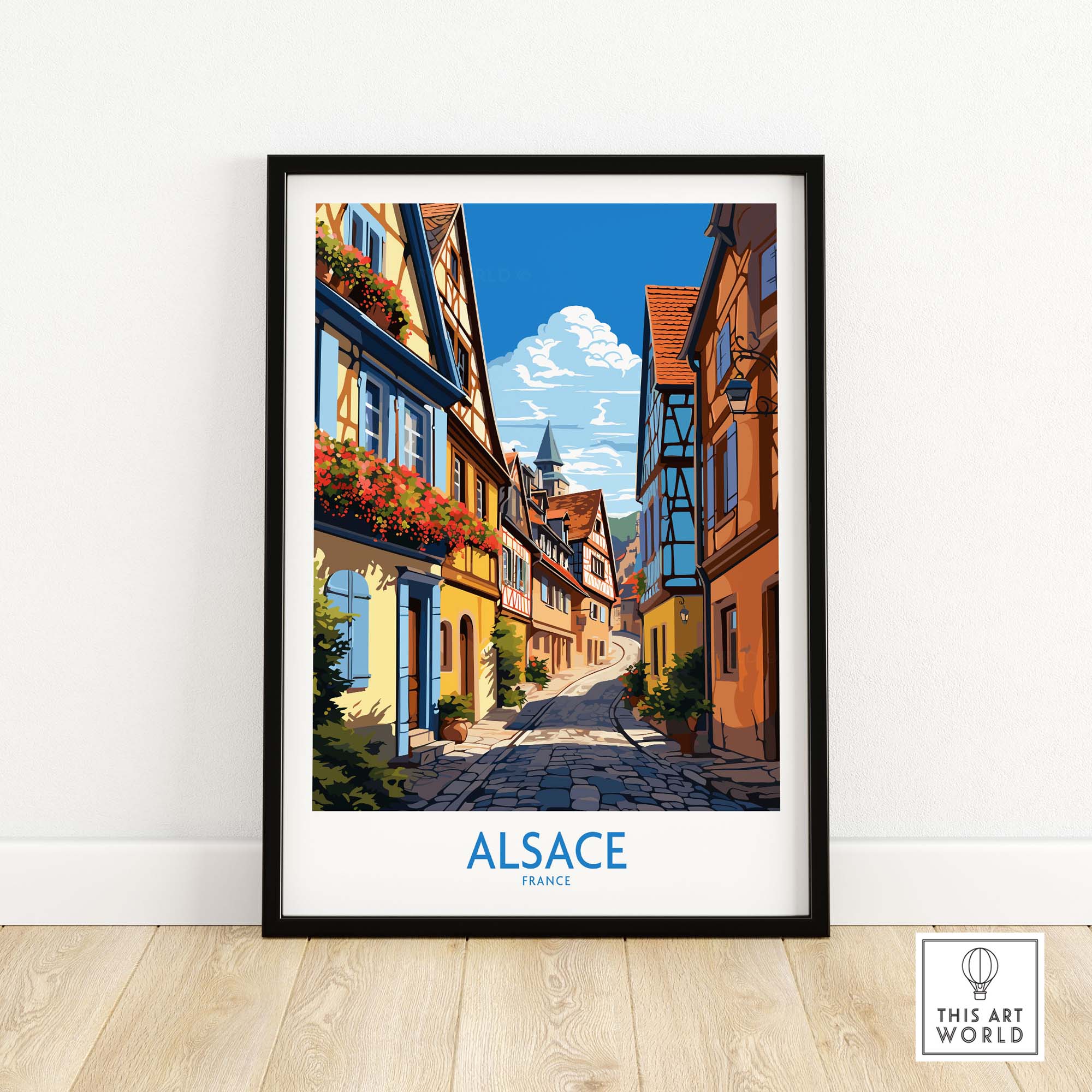 Alsace France Print