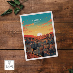 Amman Poster Jordan