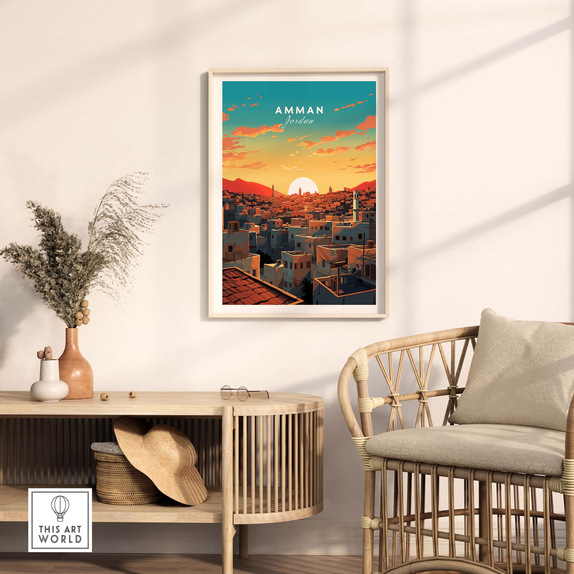 Amman Poster Jordan