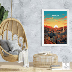 Amman Poster Jordan