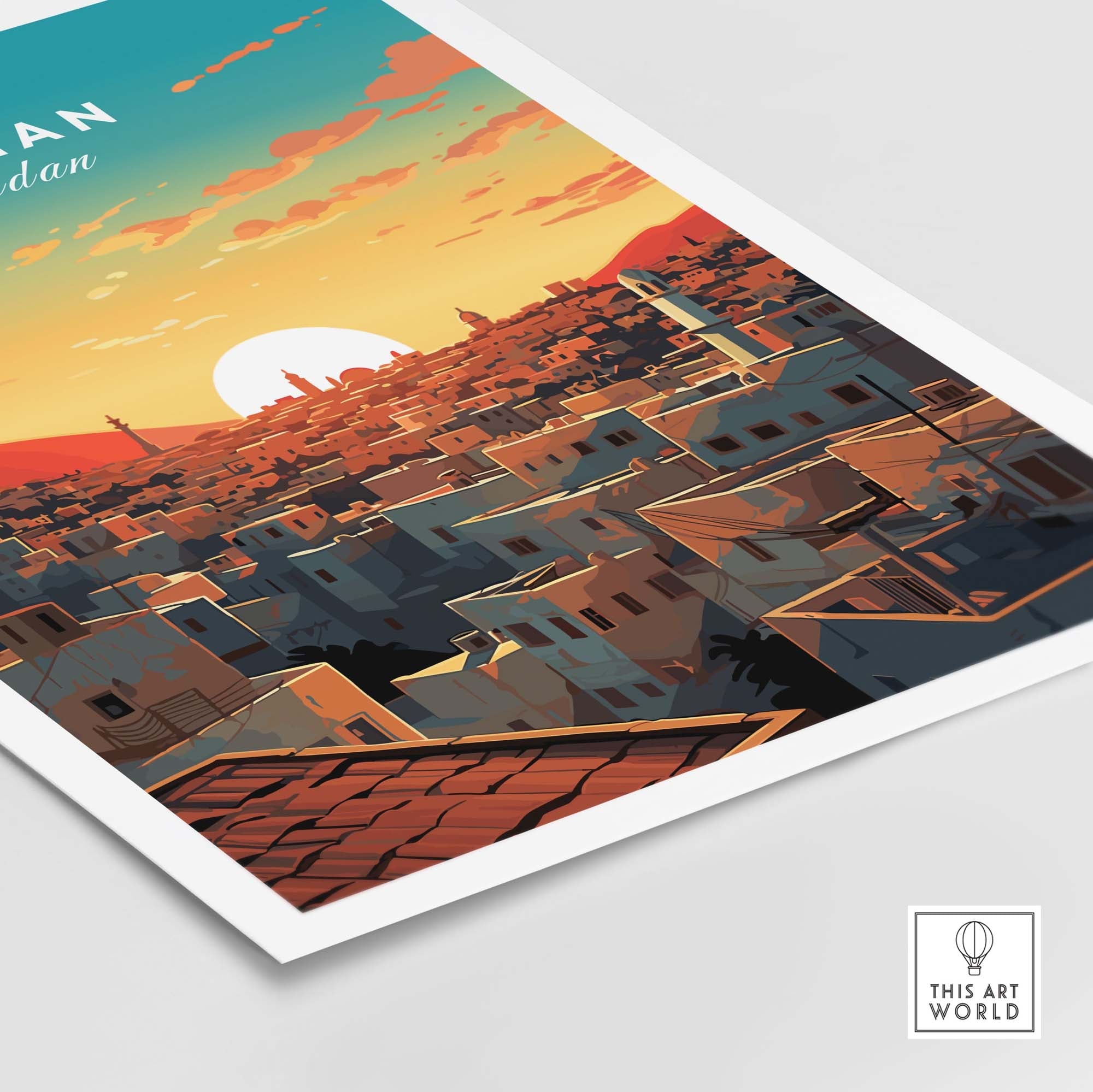 Amman Poster Jordan