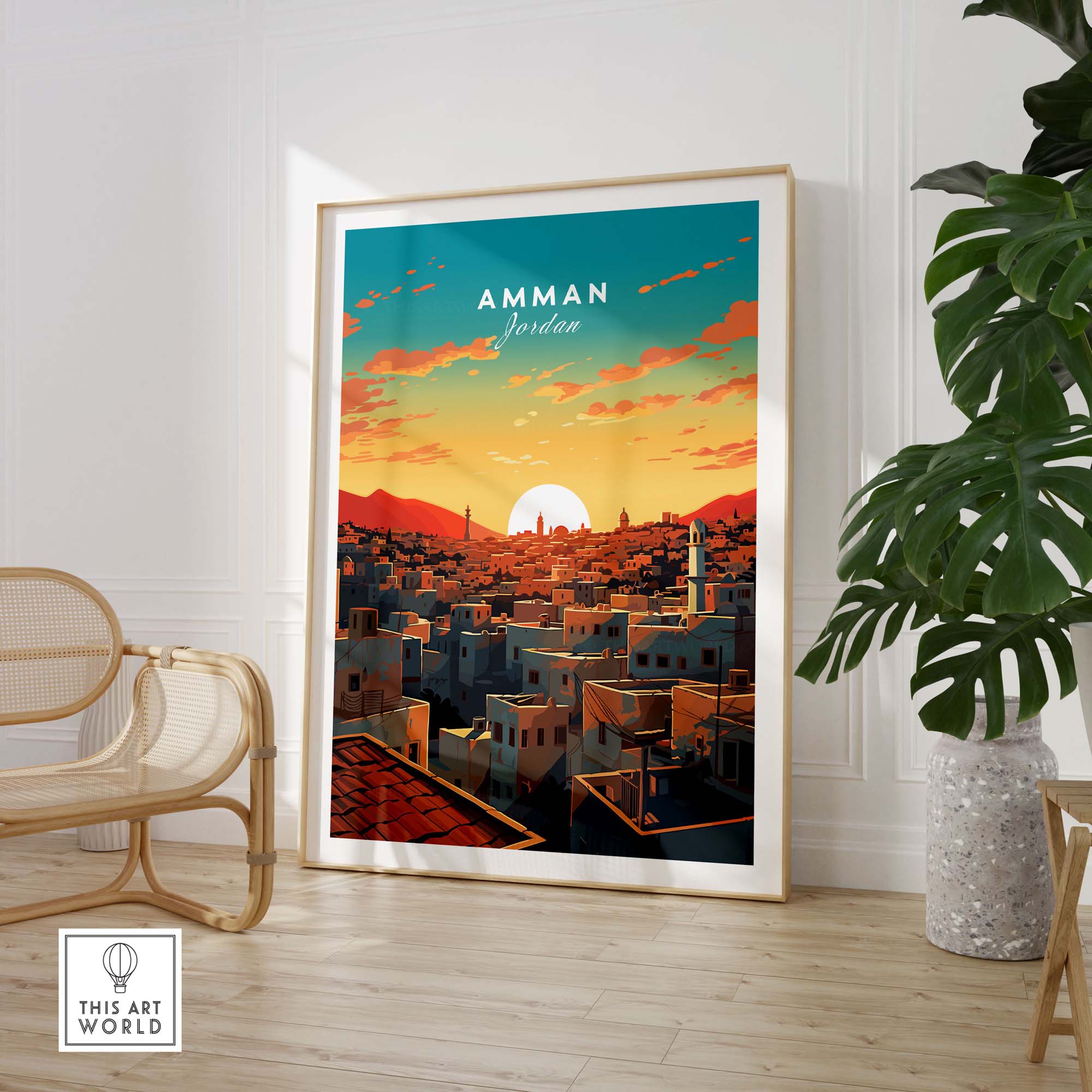 Amman Poster Jordan