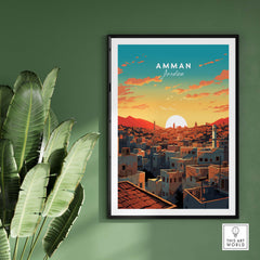 Amman Poster Jordan