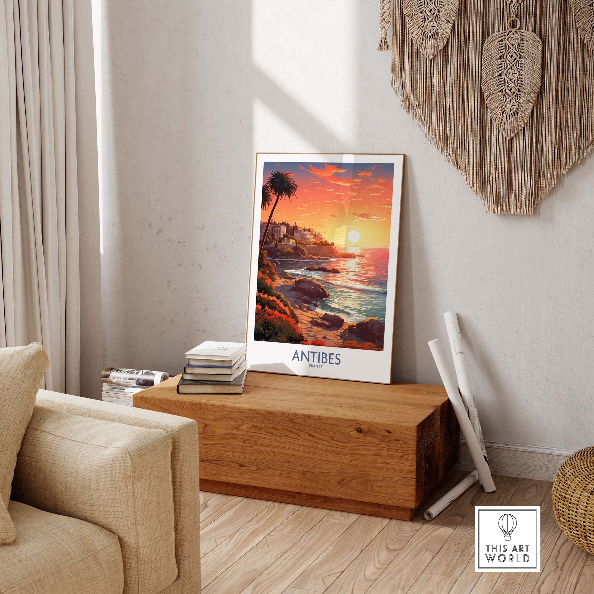 Antibes Poster