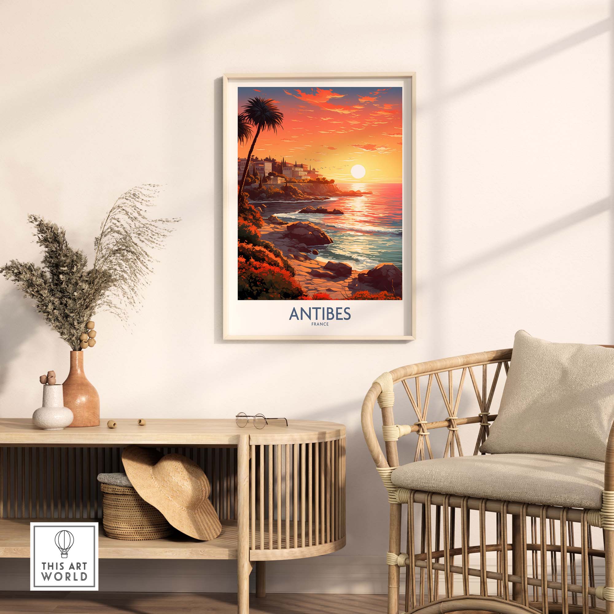 Antibes Poster