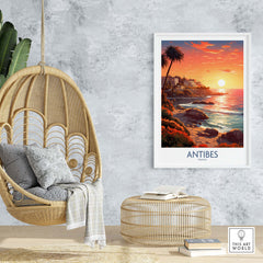 Antibes Poster