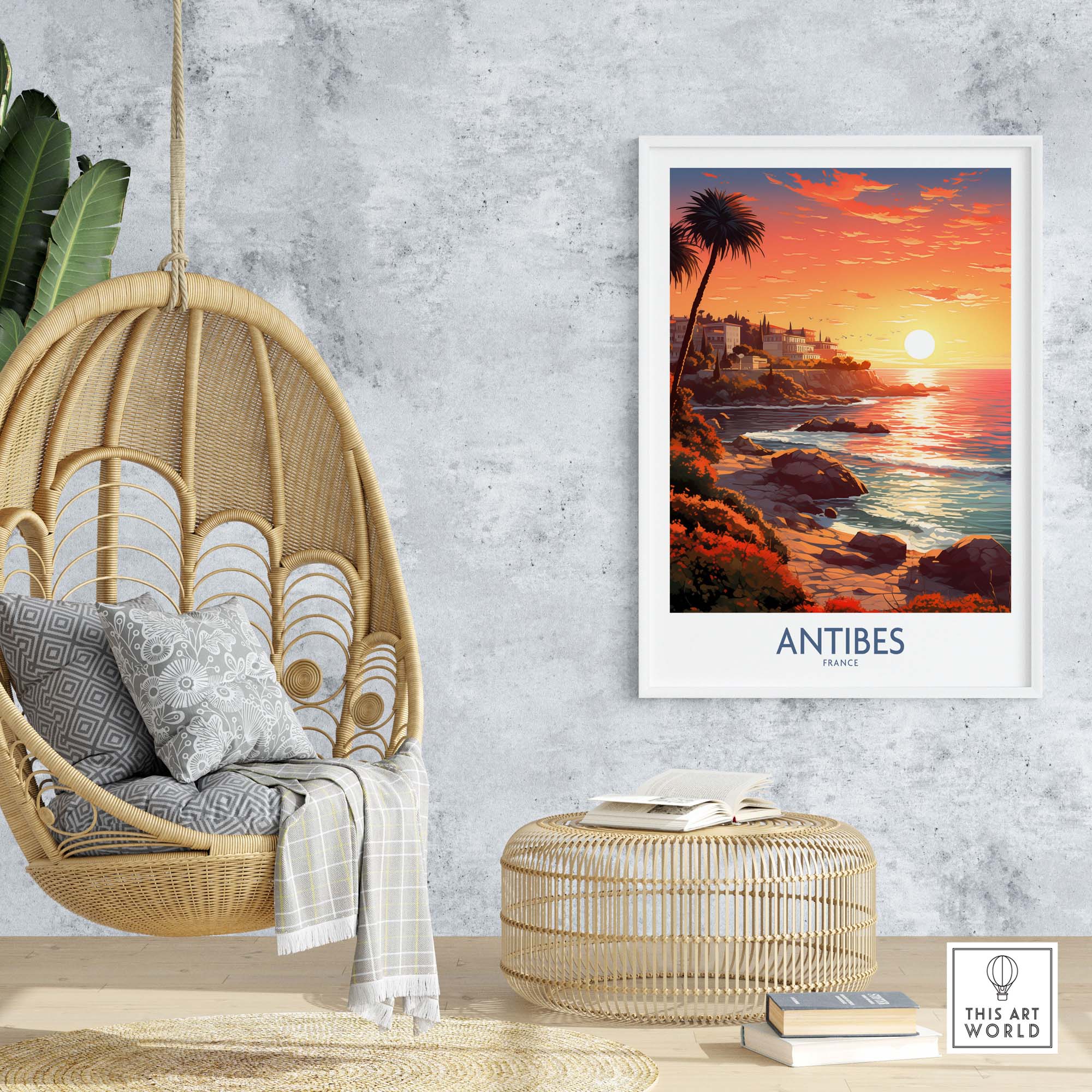 Antibes Poster