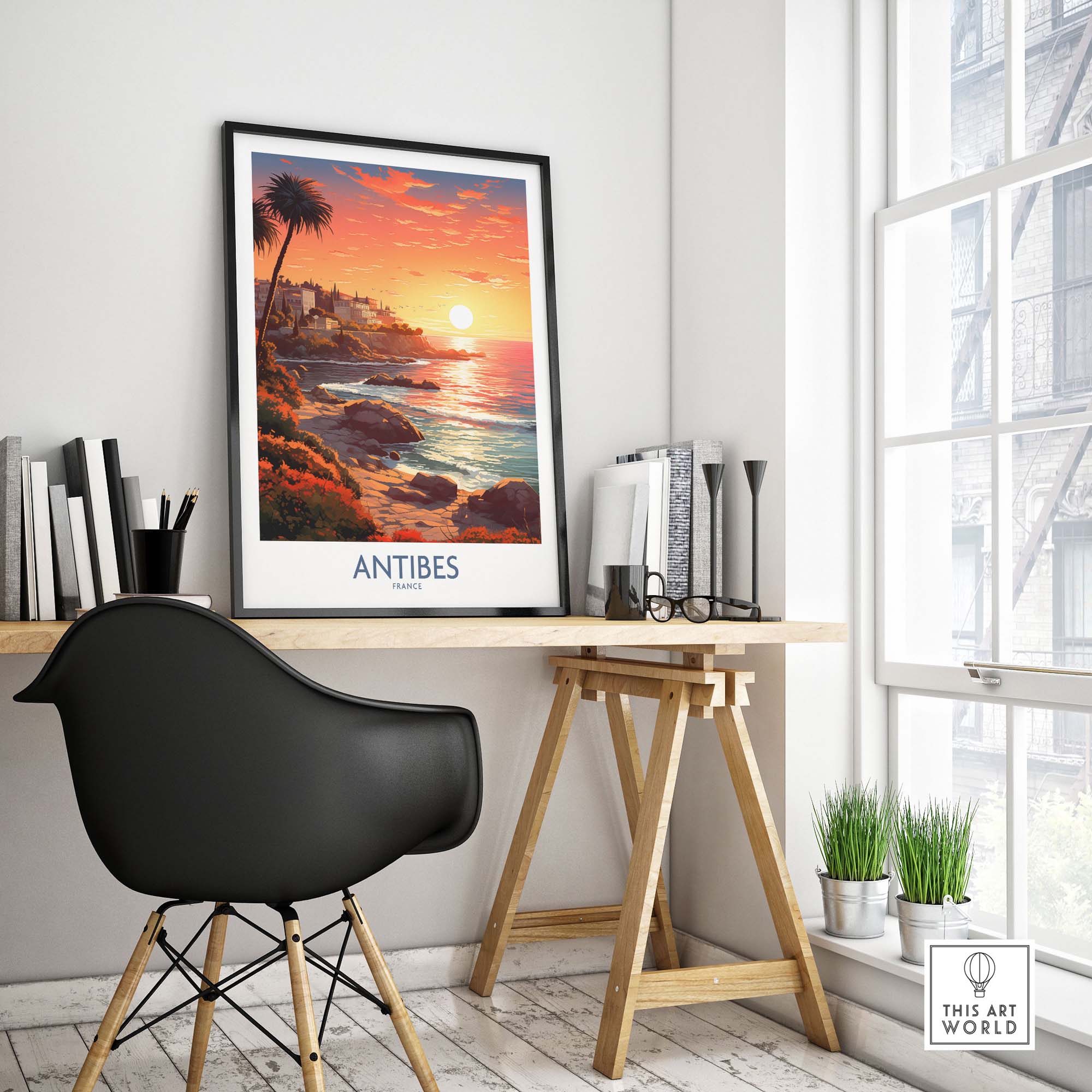 Antibes Poster