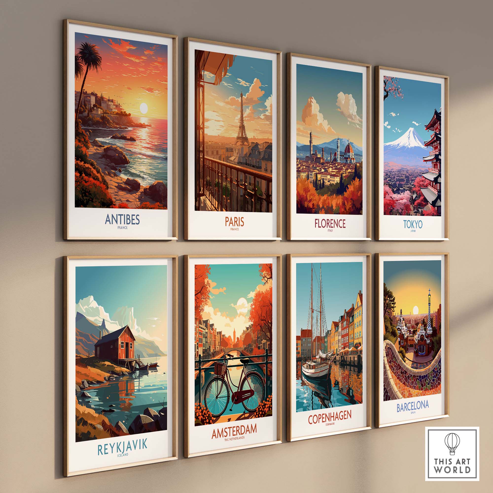 Antibes Poster