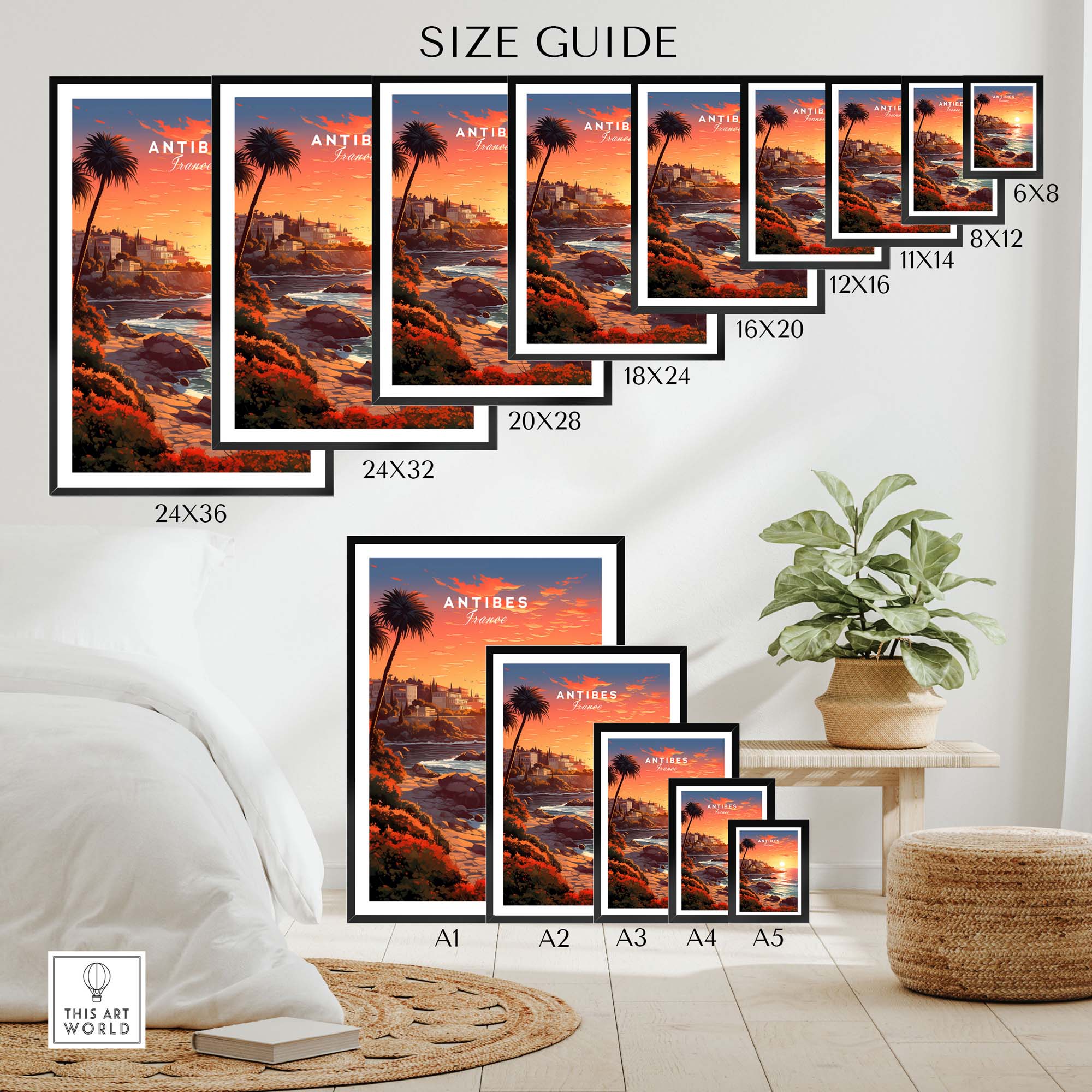 Antibes Print