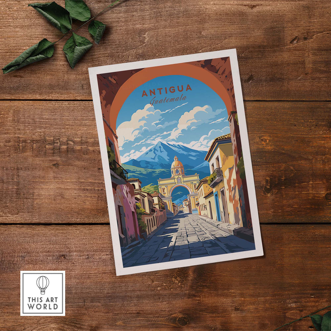 Antigua Guatemala Poster