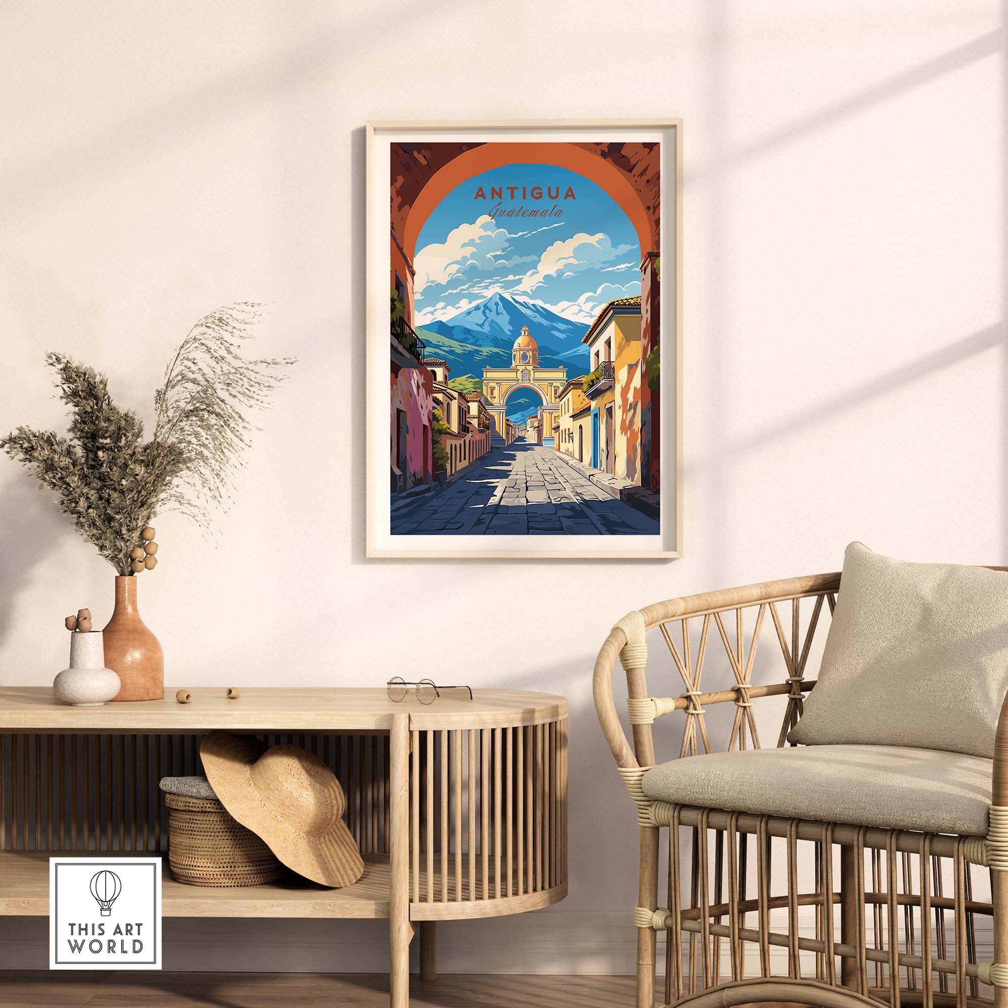 Antigua Guatemala Poster