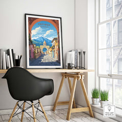 Antigua Guatemala Poster