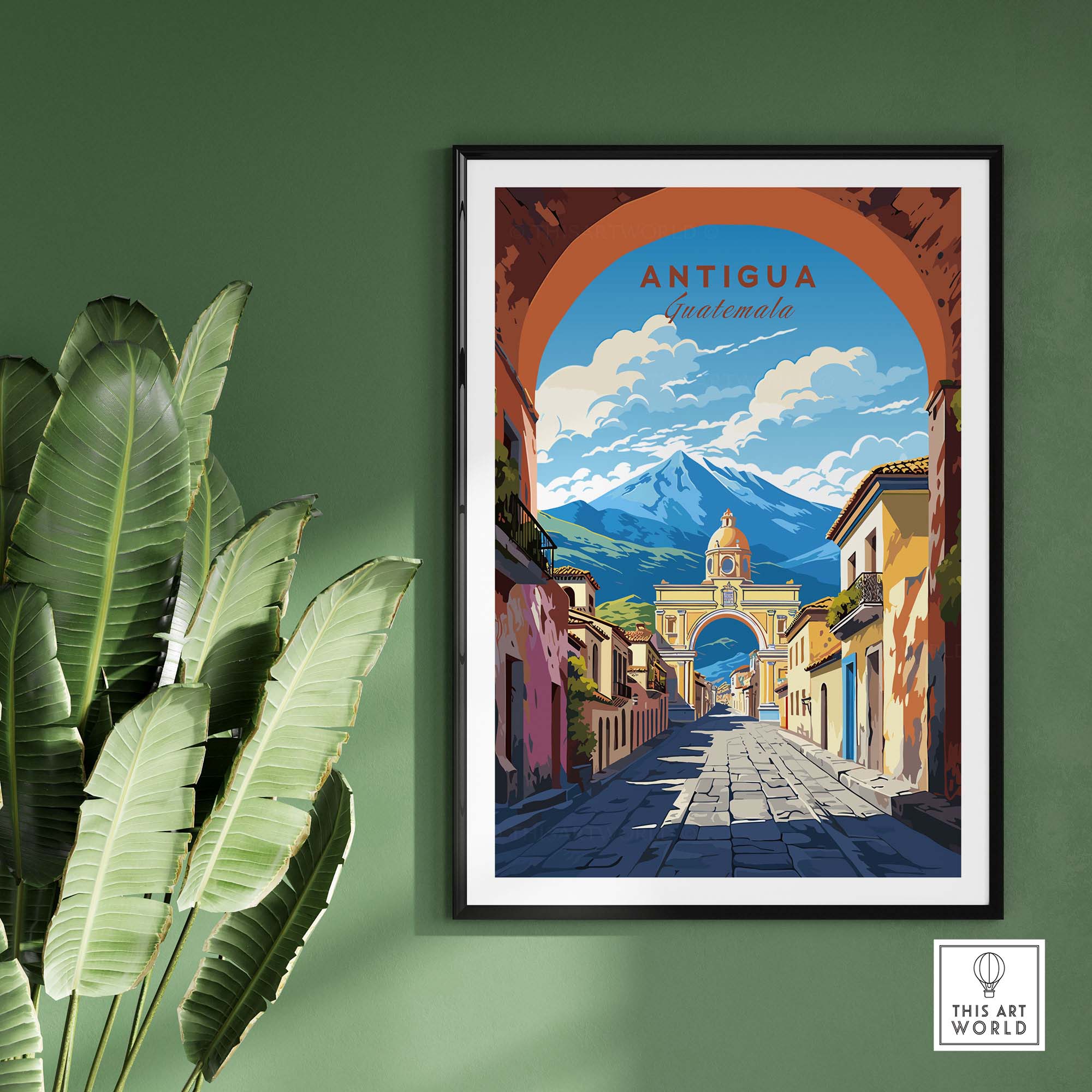 Antigua Guatemala Poster