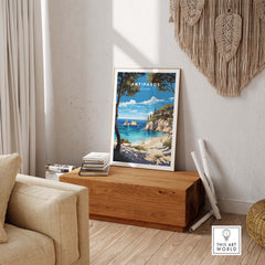 Antipaxos Greece Poster