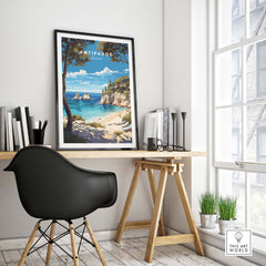 Antipaxos Greece Poster