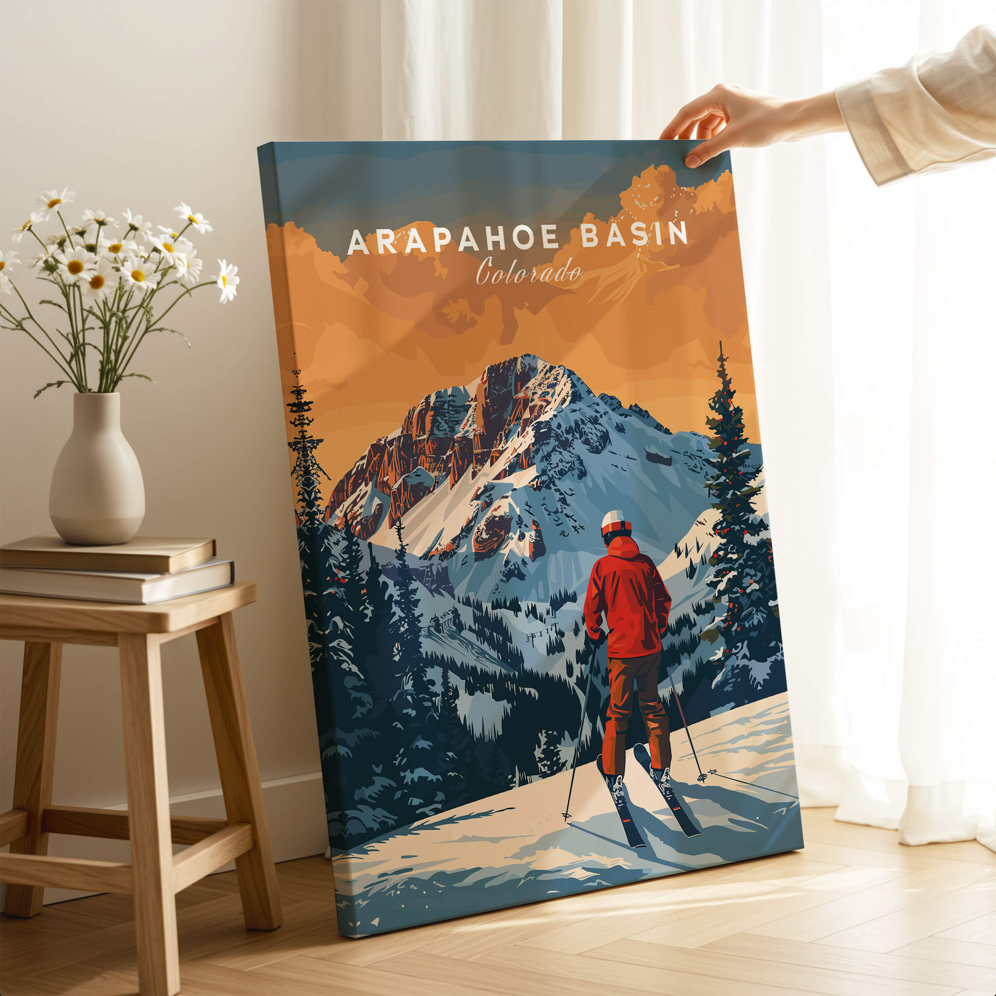 Arapahoe Basin Travel Poster -  Colorado